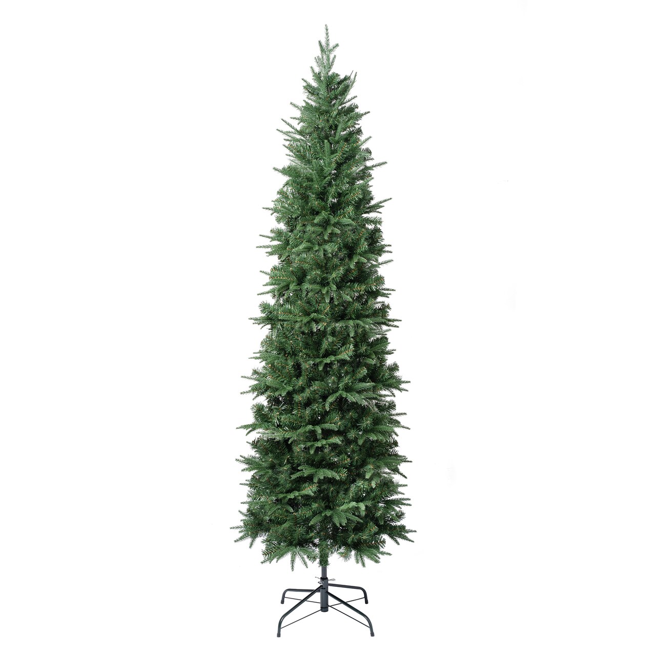 National Tree Company First Traditions Duxbury Slim Christmas Tree with Hinged Branches, 7.5 ft